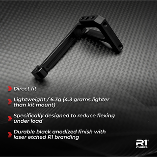 R1WURKS (B74 Series) lightweight Monoblock Servo Mount, Aluminum