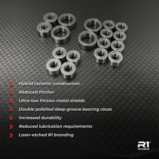 R1WURKS B7 Premium Hybrid Ceramic Bearing Set 18PCS