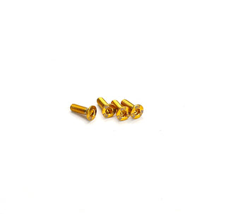 R1WURKS Diff Screw Kit, Titanium, DC1 / B74 / 22X-4, 4 Pack