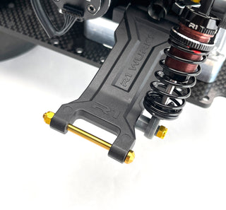 R1WURKS Rear Outer Hinge Pin, Titanium  (Titanium Nitride Coated)