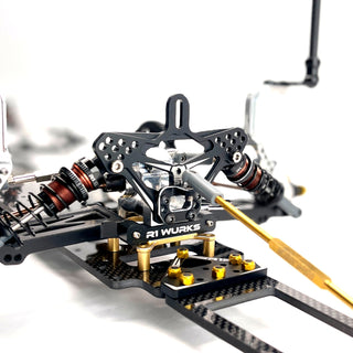 DC1 LCG Laydown Shock Tower, Aluminum