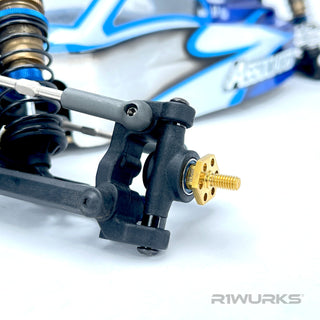 DC1 Front Axle Set, Titanium (Titanium Nitride Coated)