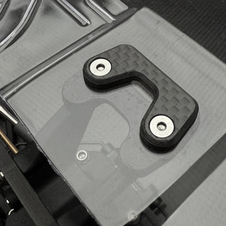 R1WURKS (B7 Series) Carbon Fiber Wing Button, Rear