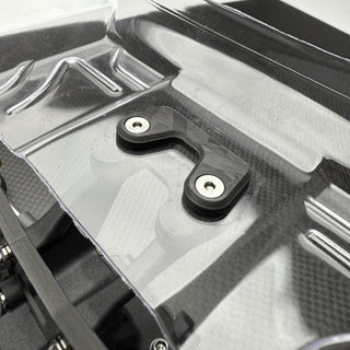 R1WURKS (B7 Series) Carbon Fiber Wing Button, Rear