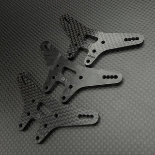 R1WURKS (B7 Series) Rear Carbon Fiber Shock Tower, -2mm