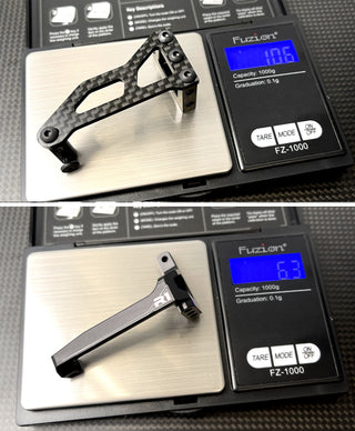 R1WURKS (B74 Series) lightweight Monoblock Servo Mount, Aluminum