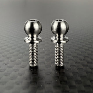 R1WURKS 5.5mm Titanium Ball Stud, -1mm