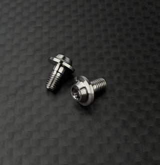 R1WURKS Titanium Flanged Screws, M3 Button Head (2pcs)