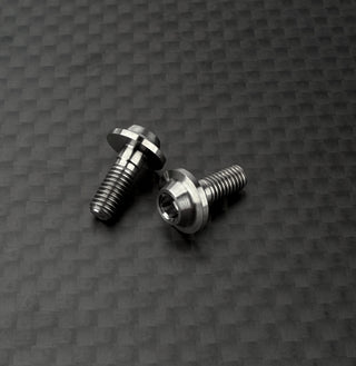 R1WURKS Titanium Flanged Screws, M3 Button Head (2pcs)
