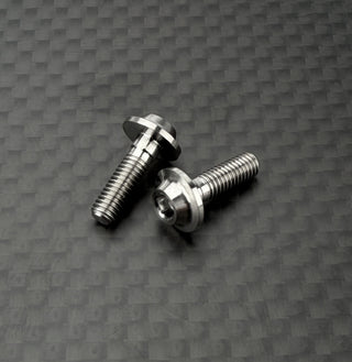 R1WURKS Titanium Flanged Screws, M3 Button Head (2pcs)