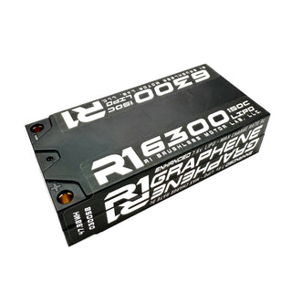 R1WURKS 6300mah 150C 7.6V 2s Shorty