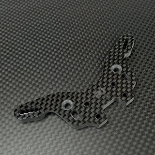 R1WURKS (LD3 Series) Rear Carbon Fiber Shock Tower -3mm