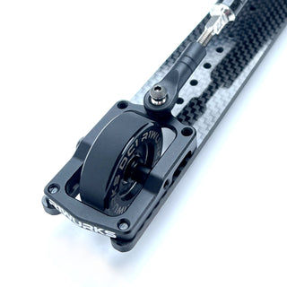 DC1 Monoblock Wheelie Bar Mount with Tire