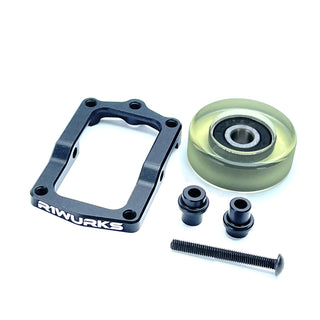 R1WURKS DC1 Monoblock Wheelie Bar Mount with Tire