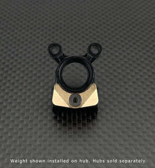 B7 Rear Hub Weight