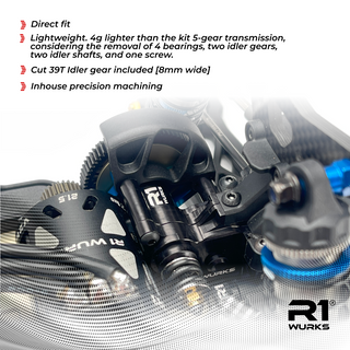 R1WURKS (B7 Series) 3-Gear Transmission