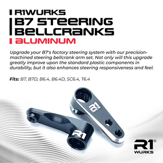 R1WURKS B7 Steering Bellcranks, Aluminum