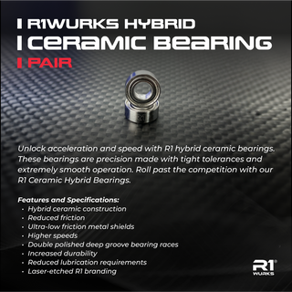 R1WURKS Hybrid Ceramic Bearing Pair