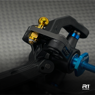 R1WURKS Titanium M3 Locknuts