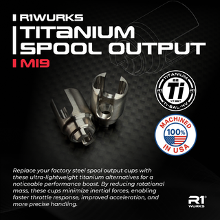 R1WURKS Titanium Spool Output, Mi9