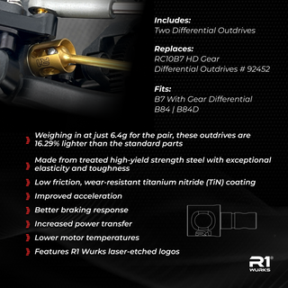 R1WURKS (B7 / B84 Series) Lightweight Differential Outdrives
