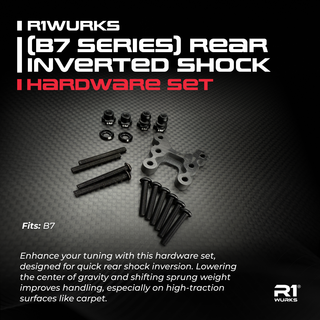 R1WURKS (B7 Series) Rear Inverted Shock Hardware Set