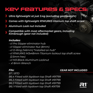 R1WURKS (B7 Series) Ultra-Lightweight Pro Slipper Eliminator System