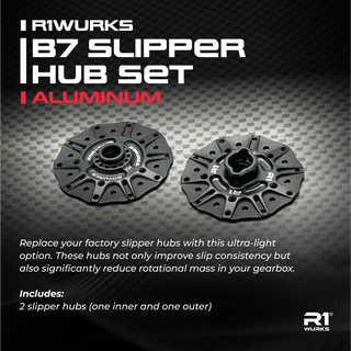 R1WURKS (B7 Series) Slipper Hub Set, Aluminum