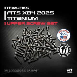 R1WURKS Fits XB4 2025 Titanium Upper Screw Set