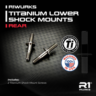 Titanium Lower Shock Mounts