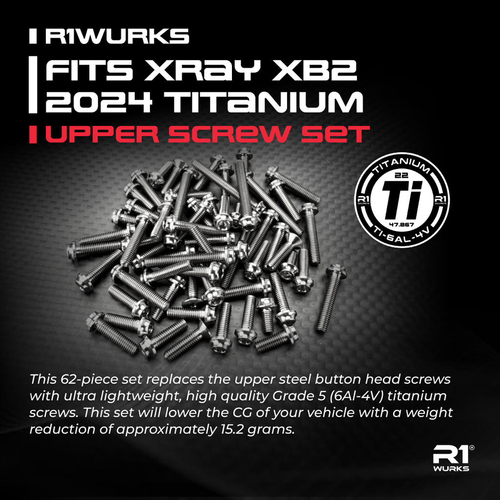 高速配送 R1WURKS_Xray_XB2_2024_Titanium ホビーラジコン