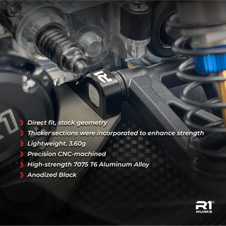 R1WURKS (B7 Series) Arm Mount C, Aluminum, Black