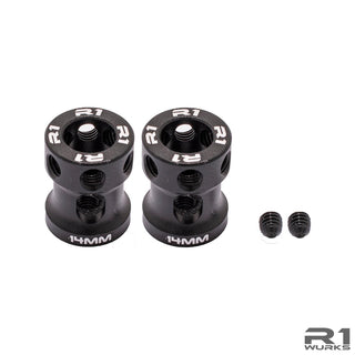 DC1 14mm Tuned Body Mount Post - R1 Brushless Motor Lab, LLC.
