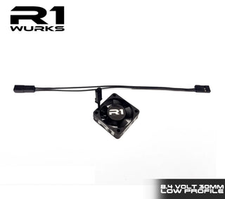 R1 8.4V Premium 30mm Low Profile Fan 060006 - R1 Brushless Motor Lab, LLC.