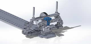 R1WURKS DC1 Rear Body Mount Centering Bracket