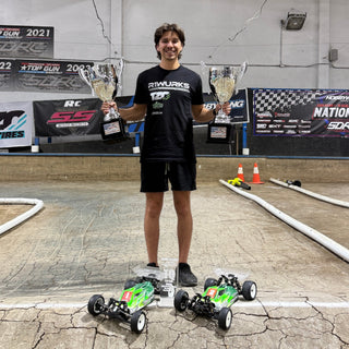 Dominic Paccione Doubles Up at ROAR Nationals with 2WD & 4WD Titles