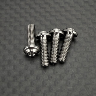 R1Wurks Premium Aero M3 Titanium Button Head Screw Pack (4 pcs)