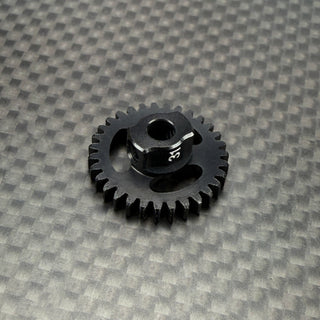 R1WURKS 48P Ultra Light Weight Aluminum Pinion Gears, Black