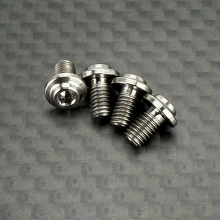 R1Wurks Premium Aero M3 Titanium Button Head Screw Pack (4 pcs)