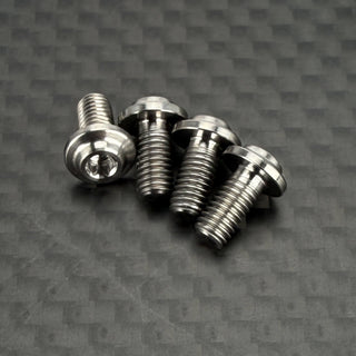 R1Wurks Premium Aero M3 Titanium Button Head Screw Pack (4 pcs)