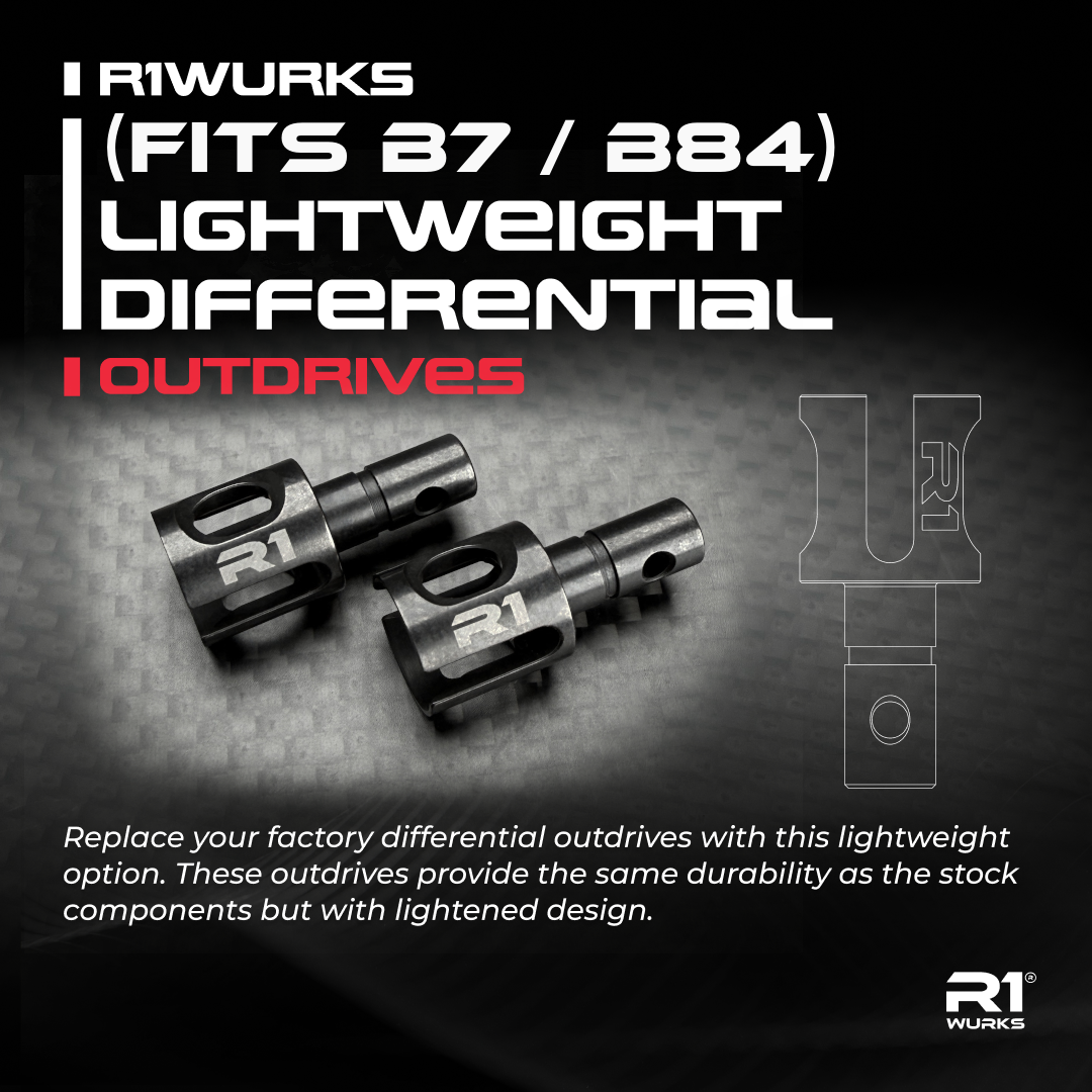 R1WURKS® (Fits B7 / B7.1 / B84 Series) Lightweight Differential Outdrives