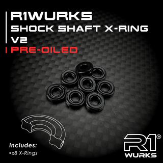 Shock Shaft X-Ring, V2, Pre-Oiled