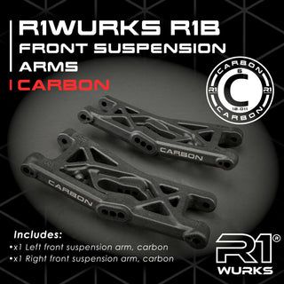 R1B Carbon Front Suspension Arms