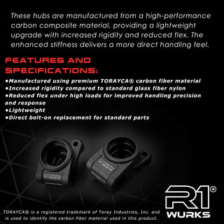 R1B Carbon Rear Hubs