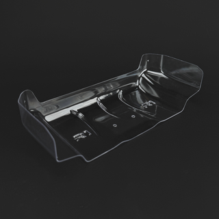 R1WURKS R1B Rear Wing, 7 Inch, Clear, Pre-Cut, Thick