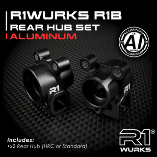 R1WURKS R1B Rear Hub Set, Aluminum