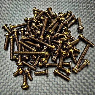 R1WURKS (T7 Series) Titanium Upper Screw Set - R1 Brushless Motor Lab, LLC.