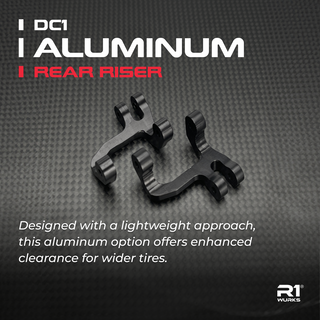 R1WURKS DC1 Aluminum Rear Riser
