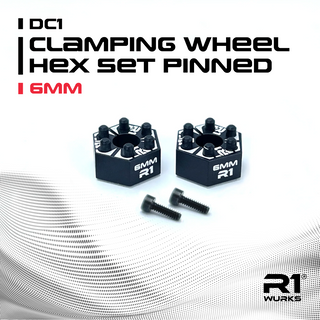 R1WURKS DC1 Clamping Wheel Hex, Pinned