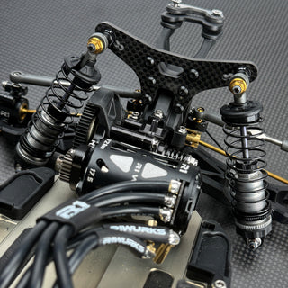 R1WURKS (B7 Series) Lowered Rear Tower Set, Inverted Rear Shocks